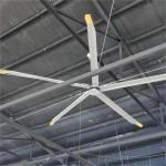 Restaurant BLCD Motor 10FT Large Ceiling Fan Air Cooling Ventilator with 5
