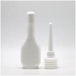 100ml HDPE Flat Liquid Bottle for Gynecological Lotion Versatile Multi
