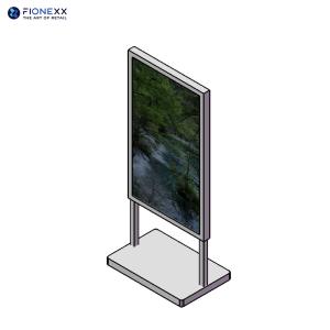 Wholesale H Type 55inch Freestanding Digital Display Totem Digital Signage from china suppliers
