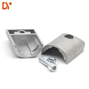 Wholesale Aluminum Lean Tube Connector For Connecting 28mm Tube Oxidation Blasting from china suppliers
