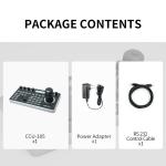 Daipu CCU-105 NDI Ptz Camera Streaming Control Switcher for Visca Pelco-D