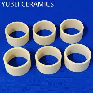 China Ivory Refractory Ceramic Products High Temperature Ceramic Ring on sale