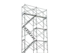 Wholesale Q235 Steel Scaffolding Frame System High Strength Stair Tower Scaffolding from china suppliers