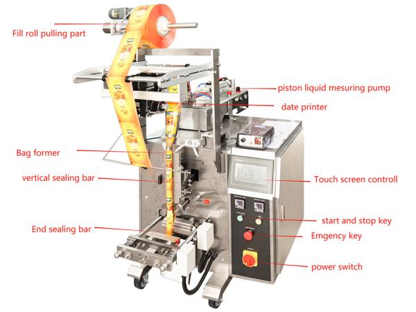 Factory Price Automatic 3 In 1 Pure Liquid Sealing Packing Packaging Line Water