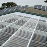 2.8-20mm Translucent Roof Sheet Fiber Resin Glazed PVC Clear Corrugated Roof