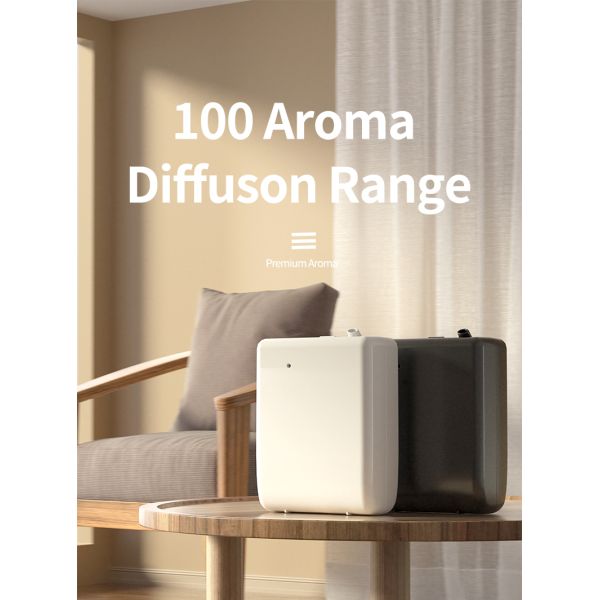 Plastic Battery Operated Aroma Diffuser 100cbm Coverage Quiet Aromatherapy Diffuser