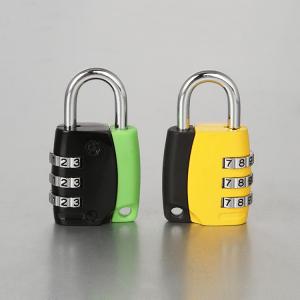 Wholesale Household Security Aluminium Combination Code Padlock 3 Digital Changeable from china suppliers