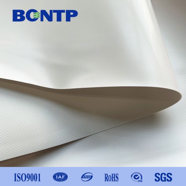 PVC Coated Tarpaulin for high speed roll up door stain resistance high strength and anti-uv