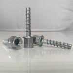 DIN Standard Flat Head 7.5mm Hanger Bolt Pvc Window Screws For Railway