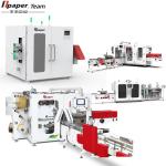 Small Tissue Paper Making Machine with Semi Automatic Packing and 6.5KW Heating