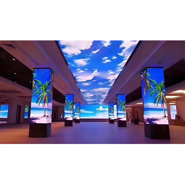 Creative Custom LED Pantallas Soft LED Display Curved LED Flexible Large Screen Indoor Outdoor Display Screen