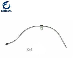 Wholesale SK330-8 Excavator Oil Level Dipstick Guide Tube for J08E Engine from china suppliers