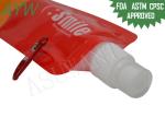 Reusable Beverage Doypack Liquid Spout Bags Hanging Hole For Milk Dairy Juice