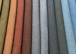 Knitted Chenille Sofa Fabric , 145cm Green Chenille Upholstery Fabric