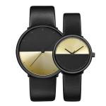 7mm Thick PU Belt Or Genuine Leather Watch 3ATM With Sapphire Crystal Glass