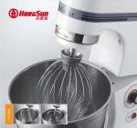 ISO Stainless Steel Cake Mixer 7 Litre Stand Mixer 850r/min With Safety Cover