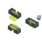 1.27x2.54mm PCBA 500V 1.0AMP Right Angle SMT Connector