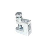C Channel Electrical Steel Beam Clamps Color Silver Measurement System Metric M6