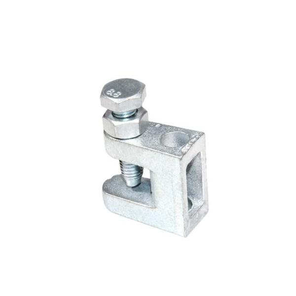 C Channel Electrical Steel Beam Clamps Color Silver Measurement System Metric M6