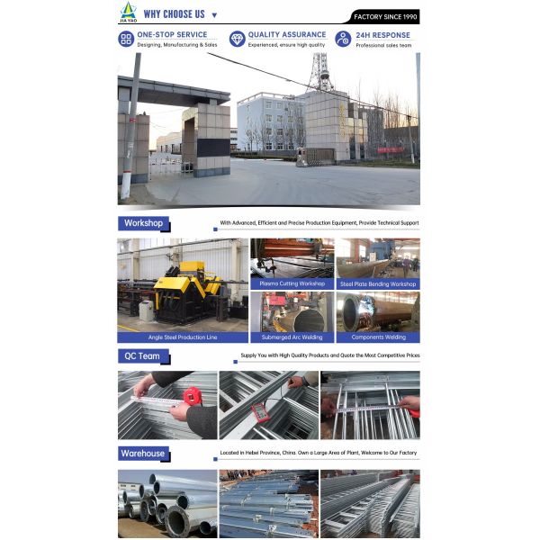3 Legged Angular Steel Tower Triangular Tower Body with Equal Slope or Variable Slope and Angle Steel Cross Section for Communication