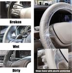 Disposable Plastic Steering Wheel Cover/White Plastic Steering-Wheel Cover
