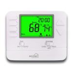 Air Conditioning Room Seven Day Programmable Thermostat For Low Voltage 24V