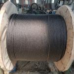 Hot Dip Galvanized 6x36 IWRC RHOL 1960 MPA Steel Wire Rope for Lifting Crane