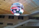 Professional Sperical P4.8 mm Indoor Full Color LED Display Module 220V / 110V