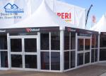 High Quality Aluminum Windproof Fireproof Outdoor High Peak Glass Wall Pagoda