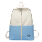 Schoolbag nansen is wearing a small fresh canvas backpack for high school