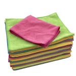 KILINE 40x40 Wholesale Colorful Car Detailing 100% Microfiber Micro Fiber