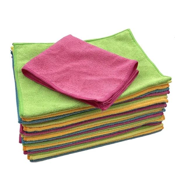 KILINE 40x40 Wholesale Colorful Car Detailing 100% Microfiber Micro Fiber