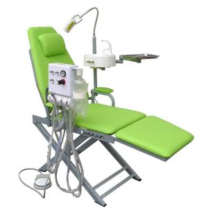 Wholesale Portable Folding Dental Chair With Turbine Unit Led Surgical Light Lamp from china suppliers