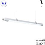 IP66 Ceiling LED Tri Proof Light With Emergency Battery Backup 18W/36W/50W 4FT