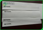 Uncoated Food Grade Paper Roll / 24 - 35GSM Drinking Straw Wrapping Paper In