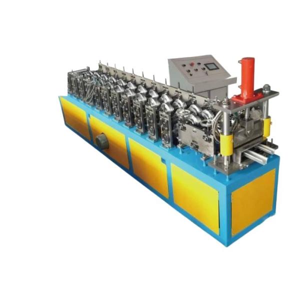 0.4-1.2mm Top Hat Channel Roll Forming Machine , 2 In One Metal Omega Profile