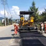 Sinomach Changlin Asphalt Road Paver 6m Wheel Type Paver GYA6000 With Cummins
