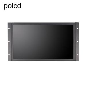 Wholesale PC Metal Frame Rack Mounting Open Frame Resistive Touch Monitor 18.5 Industrial Panel from china suppliers