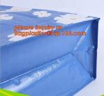 Recycle Ecological Custom Food Packing Ultrasonic polyprolylene Woven Tote Bags,