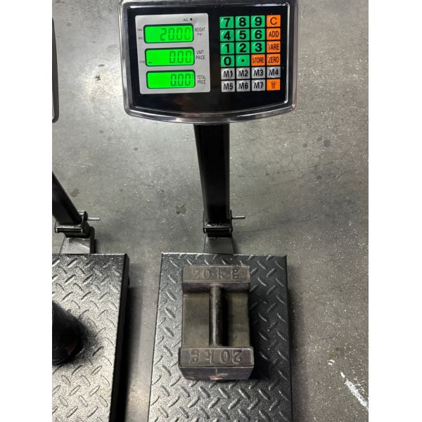 OBM Supported Customizable 150kg-500kg Industrial Digital Electronic Bench Scale with High Accuracy and Steel Platform