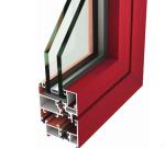 6005 Solar Powder Coated Aluminum Profile Section windproof