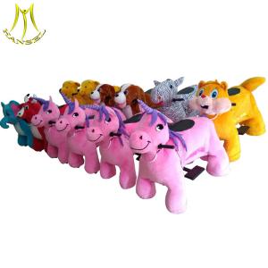 Wholesale Hansel hot selling amusement ride walking electric animal scooter toy ride from china suppliers
