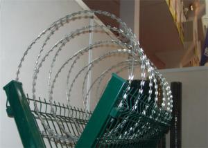 Wholesale Cross Loop BTO-10 BTO-22 1000mm Razor Barbed Wire from china suppliers