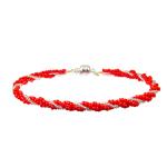 18.5cm Colorful Mixture Beads Bracelet Set with magnets ends