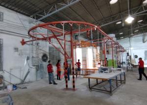 Wholesale Automated Powder Coating System Powder Paint Booth Industrial Powder Coating Equipment from china suppliers