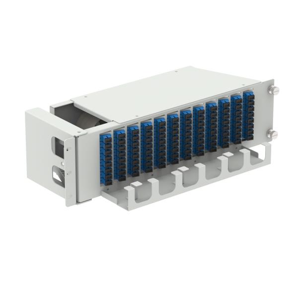Data Center 19 Inch Swing Type 96 Cores SC UPC Fiber Optic Patchpanel Optical