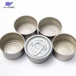 Easy Open Lid Beef Can 100g 150g Round Tin Canister D65*27mm Size