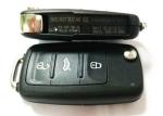 5K0 837 202 AD Car Remote Key 433 MHZ 3 BUTTON VW Remote Start Key Fob