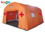inflatable emergency tent Fire Proof PVC Tarpaulin Inflatable Medical Tent /