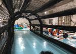 0.6mm PVC Air Sealed 40ft Inflatable Baseball Batting Cage With Net